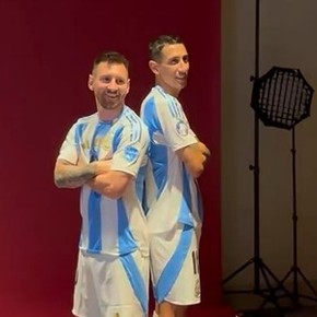Los saludos de Messi y Di María por los 300 años de Rosario