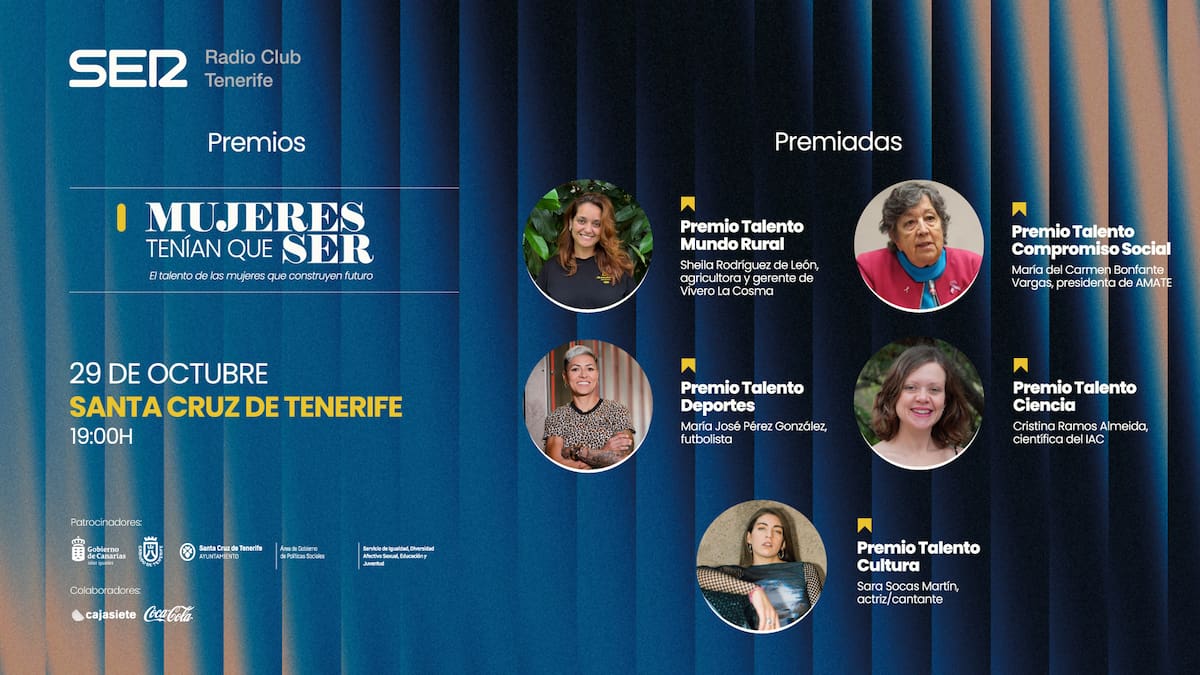 'Mujeres tenían que SER': estas son las galardonadas por Radio Club Tenerife | Sociedad
