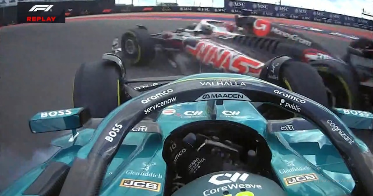 La dura sanción que recibió Lance Stroll tras el choque a Esteban Ocon en la carrera Sprint del GP de EEUU de la F1