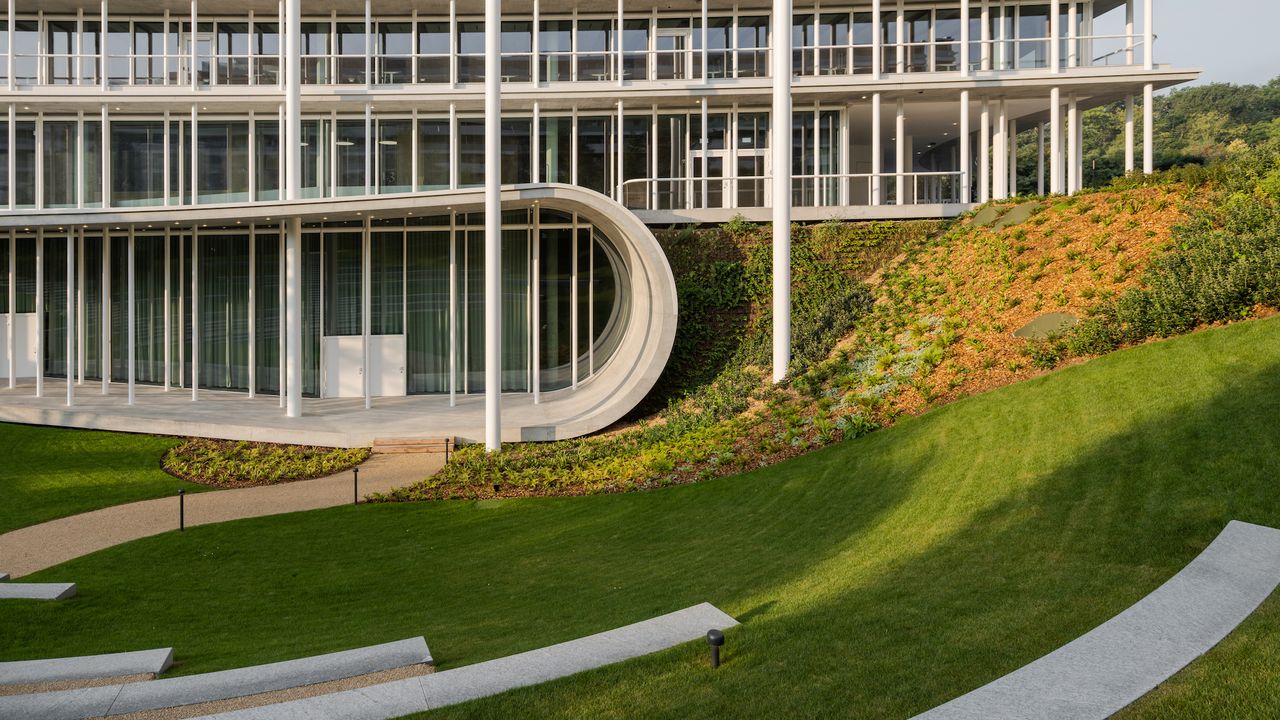 La oficina del futuro según Herzog & de Meuron: un manifiesto de luz, naturaleza y arquitectura