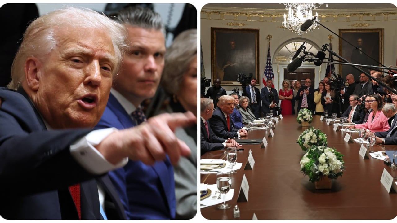 El incómodo momento que vivió un embajador en plena rueda de prensa con Donald Trump: “Usted tampoco me gusta”