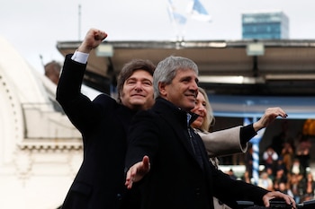 El presidente argentino Javier Milei