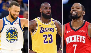 Fin del reinado de LeBron James y sorpresas en la lista: quién es el basquetbolista mejor pago de la NBA