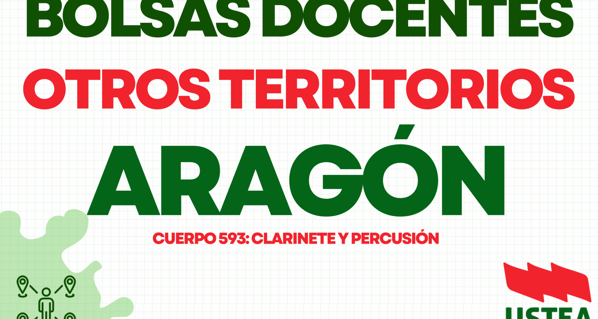 AMPLIACIÓN DE LISTAS EXTRAORDINARIAS DE CATEDRÁTICOS DE MÚSICA EN ARAGÓN (CLARINETE Y PERCUSIÓN)