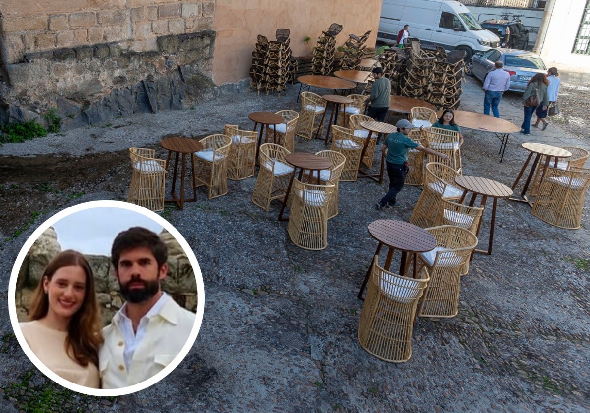 Fernando Palazuelo, promotor del Hilton de Cáceres, se casa este sábado en su hotel con la actriz peruana Micaela Belmont