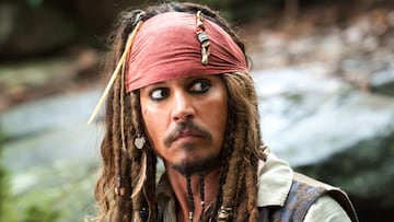 piratas del caribe en mareas misteriosas johnny depp jack sparrow