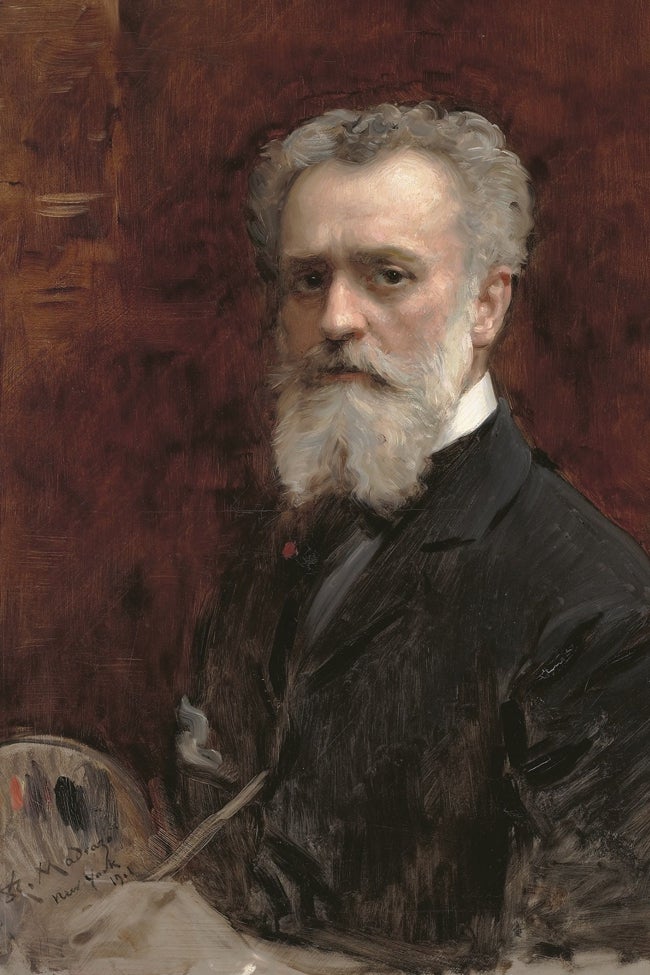 'Raimundo de Madrazo y Garreta. Autorretrato. 1901