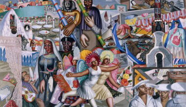 Maruja Mallo, La verbena, 1927