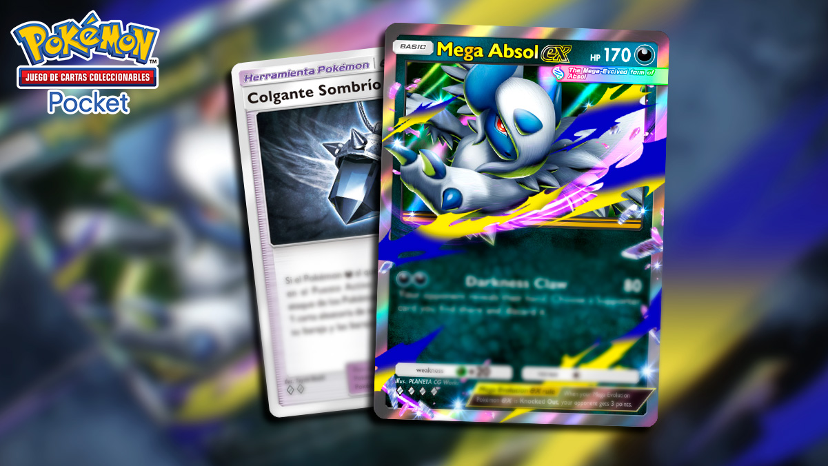 El mazo de Mega Absol ex que ya tiene temblando a la comunidad de JCC Pokémon Pocket