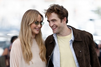 Jennifer Lawrence y Robert Pattinson