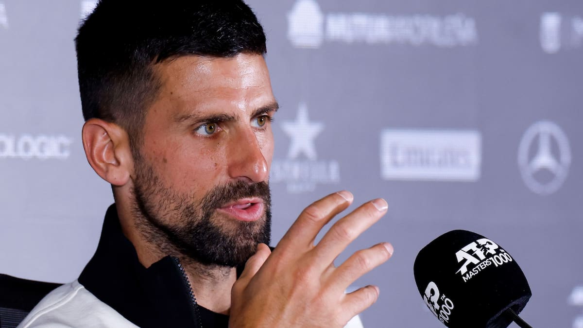Djokovic lanza un dardo a Alcaraz: "Hay que hacer más que hablar en ruedas de prensa" | Tenis