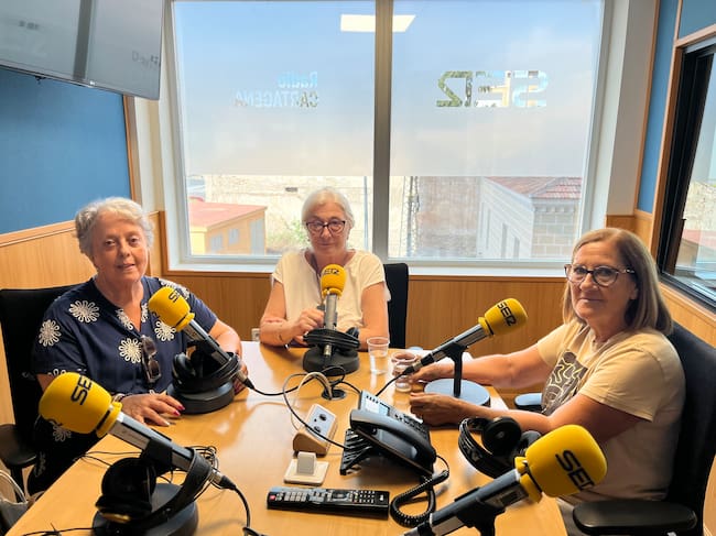 Toñi, Cati y Pepi en Hoy por hoy Cartagena