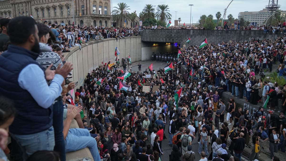 Europa se manifiesta para protestar por el genocidio en Gaza y la intercepción de la flotilla | Sociedad