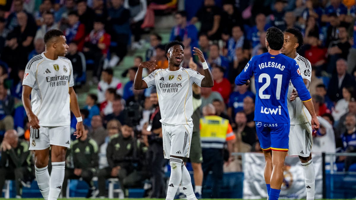 Juan Iglesias lamenta la actitud de Vinicius: "Le dije a sus compañeros que le enseñen a respetar" | Fútbol