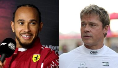 Revelaron el comentario de Hamilton que motivó un cambio en el guion de la película de la F1: la reacción de Brad Pitt 