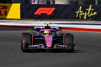 Franco Colapinto, en el Circuito