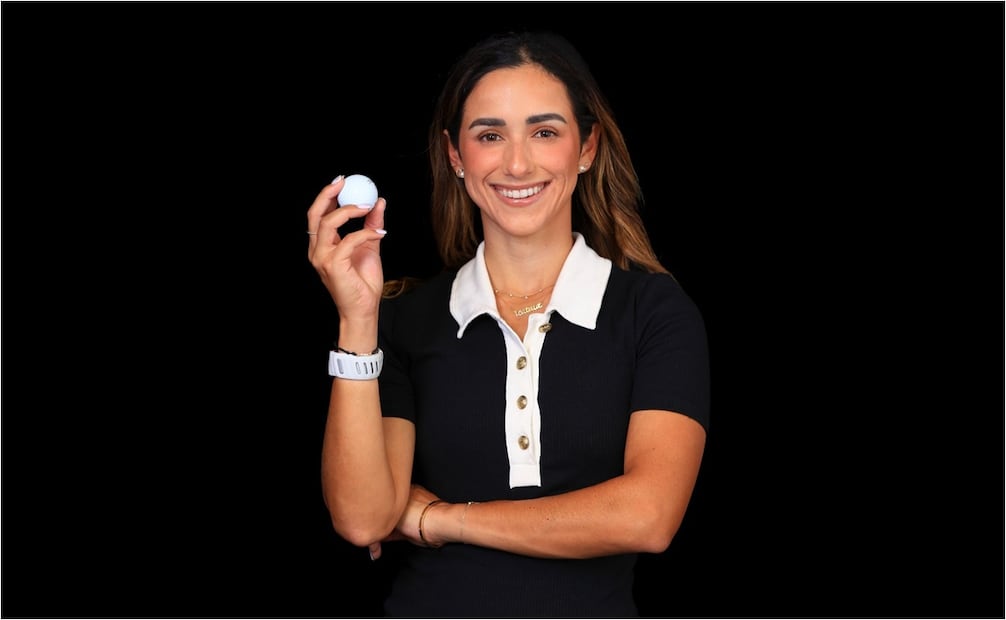 Isabella Fierro dice estar preparada para enfrentar la gira LPGA. FOTO: GS Sports Management