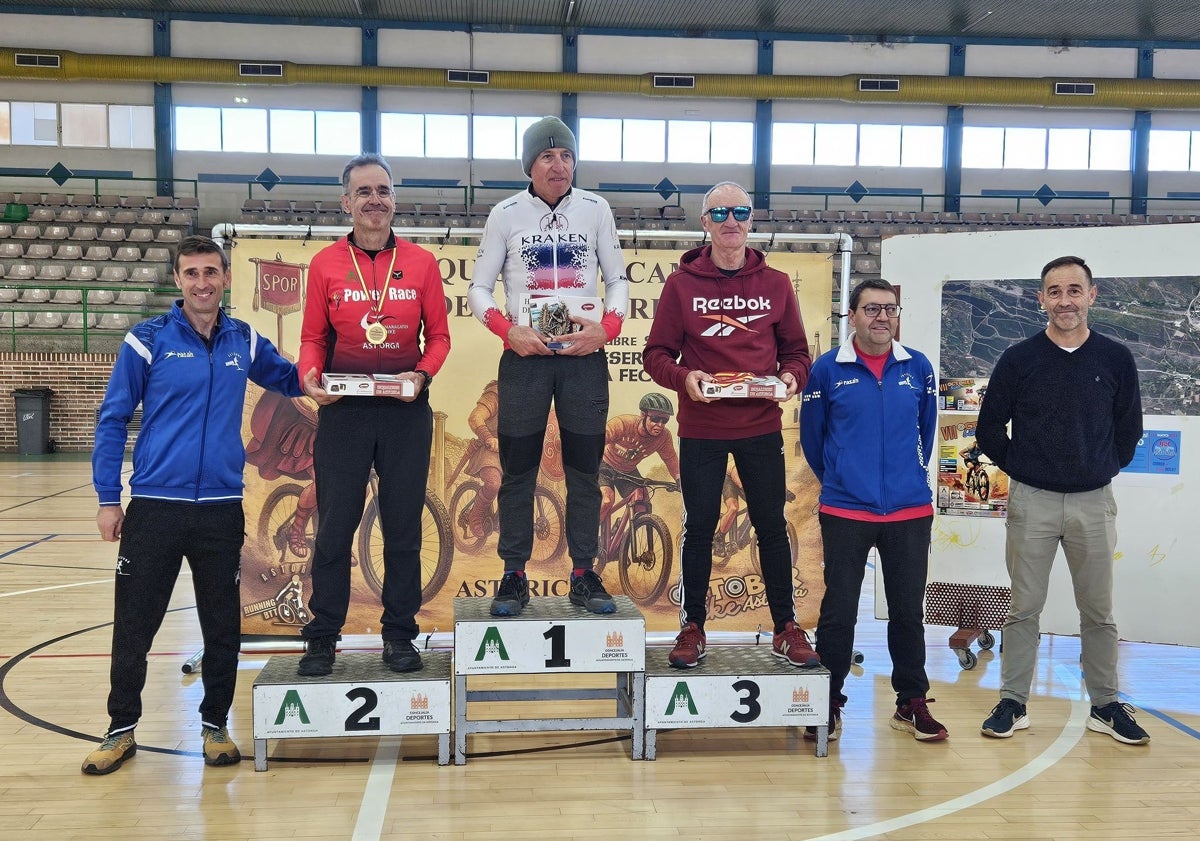 Imagen principal - Ganadores October bike Astorga 2025 