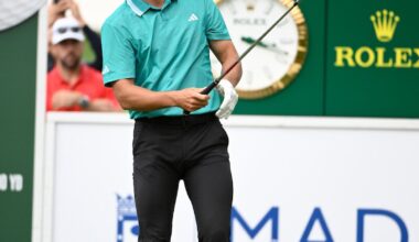 Marco Penge en la jornada final del Open de España 2025. © Golffile