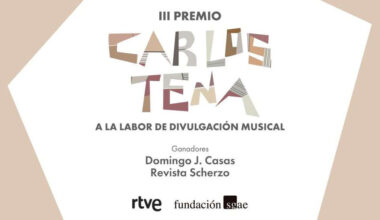SCHERZO, galardonada con el Premio Carlos Tena a la divulgación musical 2025