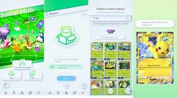 pokemon tcg pocket nueva funcion compartir share