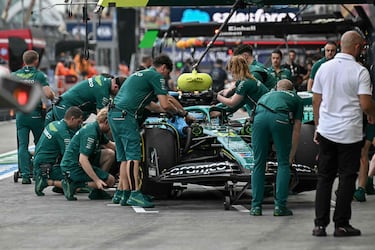 El difícil encaje de dos galácticos en la fábrica de Aston Martin