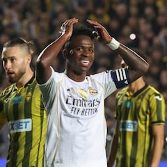 Vinicius, otro ‘feo’ a Xabi en el cambio 