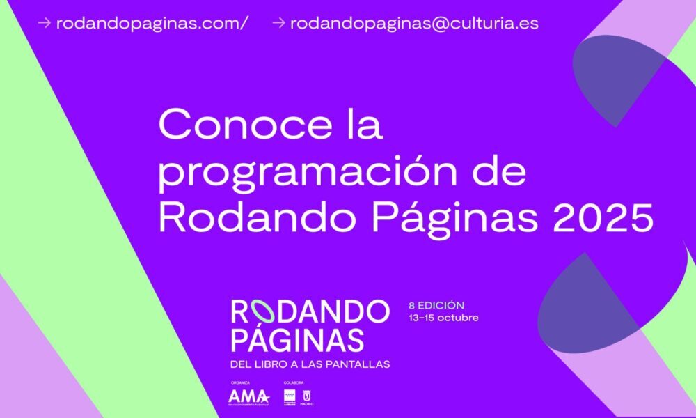 La 8ª edición de Rodando páginas, del libro a las pantallas anuncia su programación completa