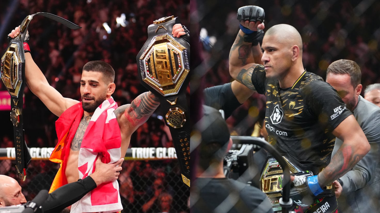 El primer triple campeón de la UFC: duelo entre Topuria y Pereira