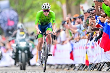 Pogacar durante el Mundial. (Europa