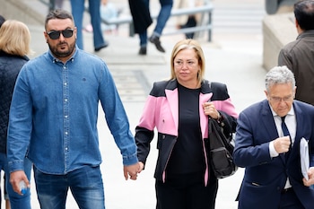 Miguel Marcos y Belén Esteban