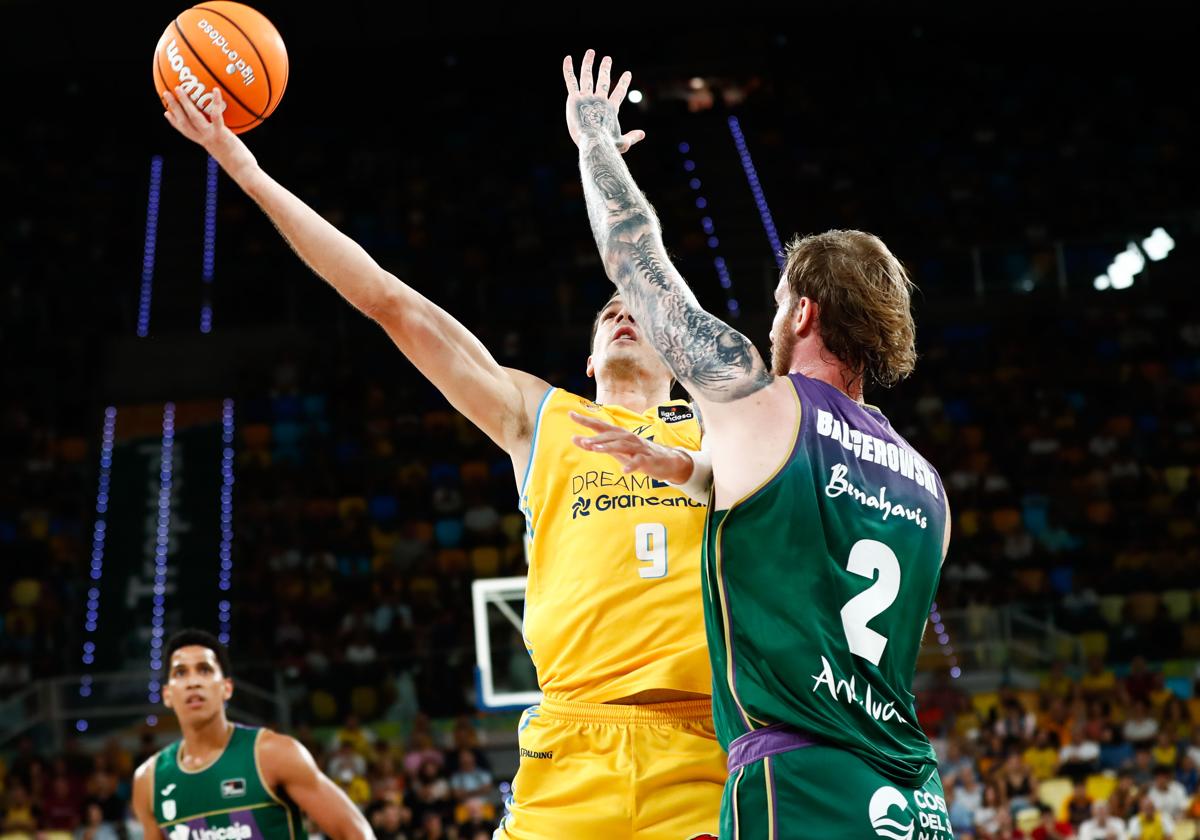 Dreamland Gran Canaria - Unicaja: partido y resultado de la Liga ACB, en directo