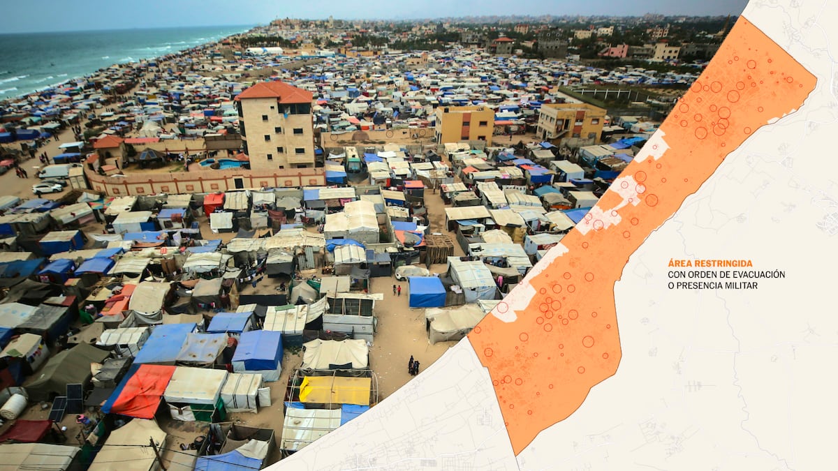 En Gaza no quedan lugares adonde ir: los datos de ataques, muertos y desplazamientos | Internacional