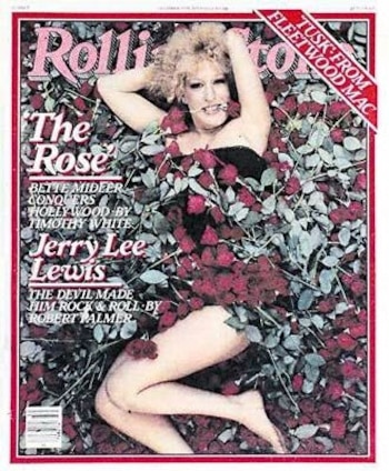 Bette Midller en la portada