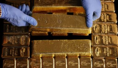 El precio del oro alcanza los US$4.000 por primera vez en la historia