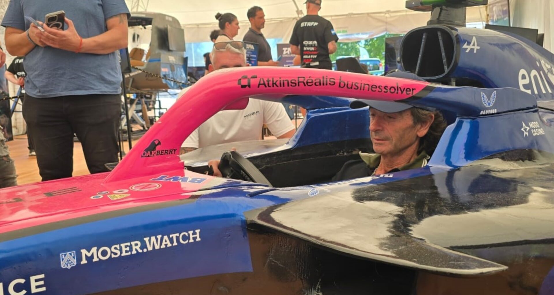 Video: Colapinto corrió este fin de semana, solo que no Franco sino Aníbal :: Olé