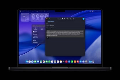 Ordenador con el nuevo Apple M5
