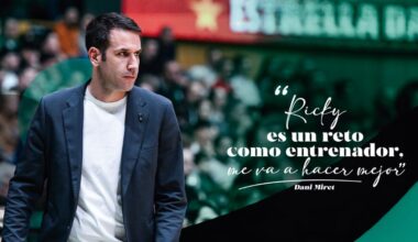 “Ricky es un reto como entrenador; me va a hacer mejor”