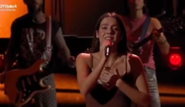 Preocupación por la cantante Valeria Castro tras su actuación en OT 2025