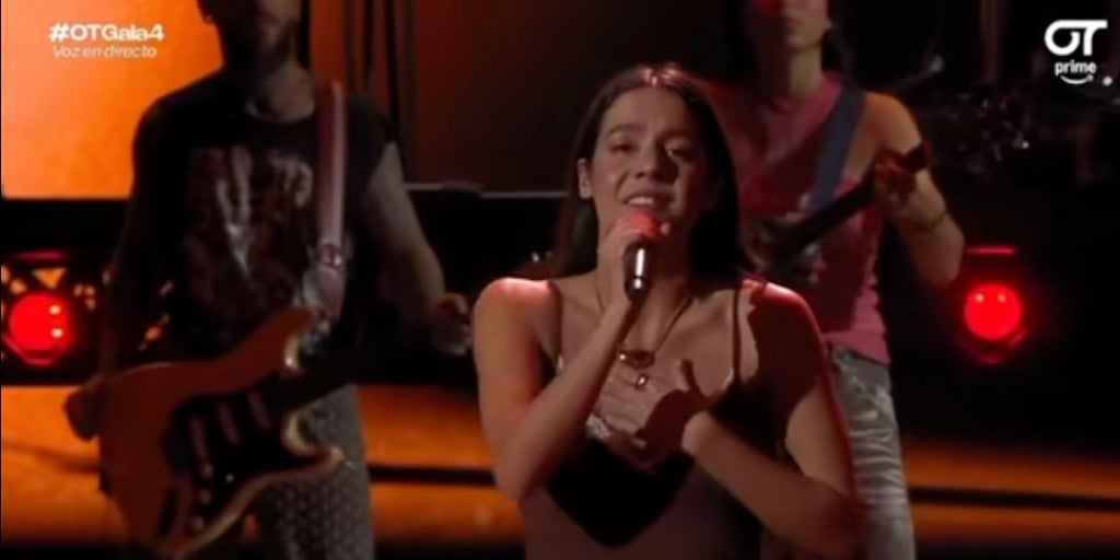 Preocupación por la cantante Valeria Castro tras su actuación en OT 2025