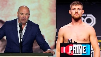 El directivo de UFC mostró