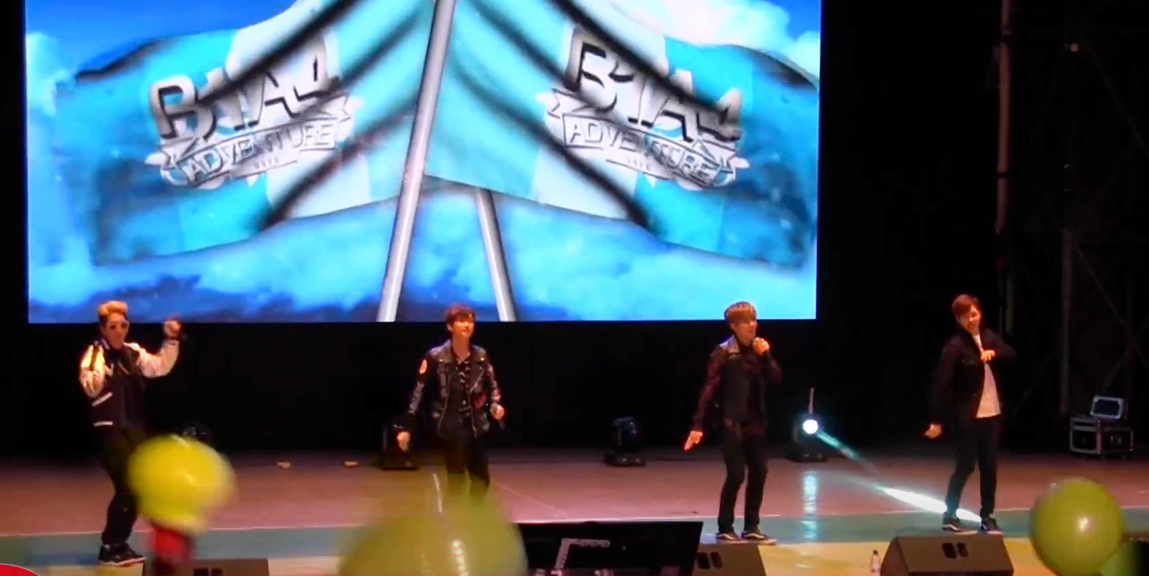 El grupo musical B1A4 en Lima. (Foto: Oh Asia)