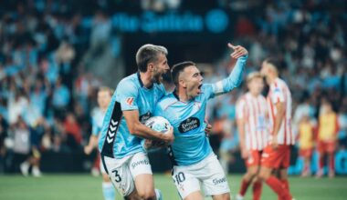 El Celta suma un punto ante el Atlético en una noche histórica para Iago Aspas