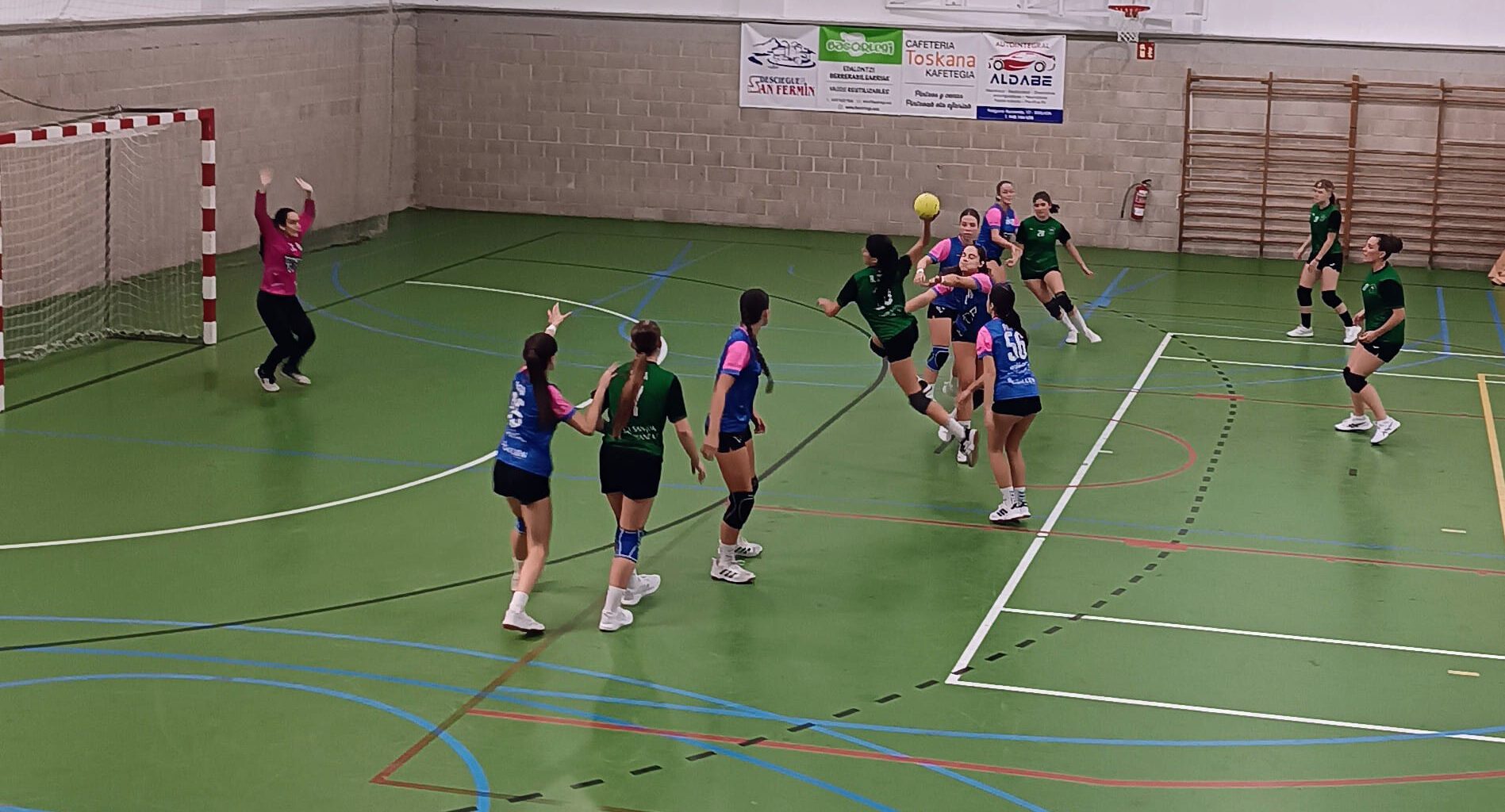 BM San Juan logra a domicilio una contundente victoria sobre el Malkaitz - Agrupación Deportiva San Juan