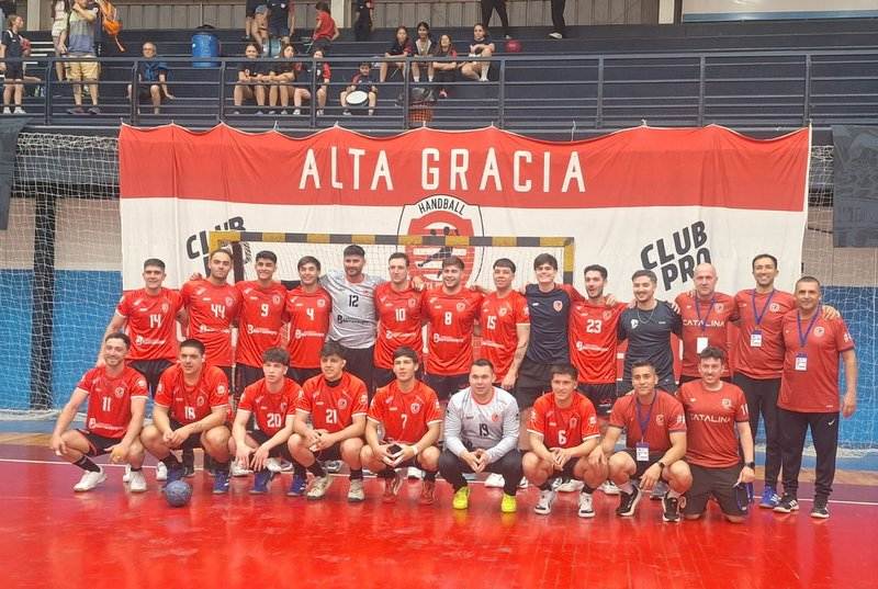 Alta Gracia debutó con una merecida y trabajada victoria en el Nacional de Handball