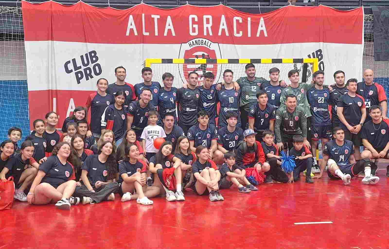 Handball: Alta Gracia no pudo con River y cayó jugando un gran partido