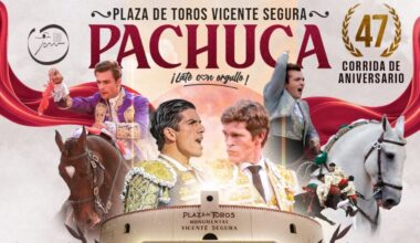 Presenta Plaza de Toros Vicente Segura cartel por su 47 aniversario
