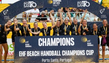 El Balonmano Playa Ciudad de Málaga hace historia al levantar la Champions