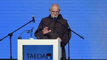 El padre Fray Jorge Bender