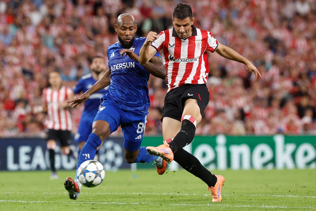 Guruzeta y Robert Navarro dan al Athletic la primera victoria en Champions | Fútbol | Deportes